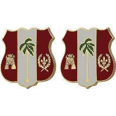 250th ADA (Air Defense Artillery) Regiment Unit Crest (No Motto)